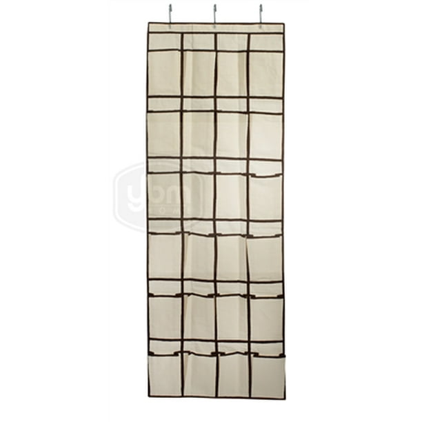 BURGUNDY 22 Pocket Shoe Organizer Spacer Saver Rack Hanging Closet Rod Storage BURGUNDY 22 Pocket Shoe Organizer Spacer Saver Rack Hanging Closet Rod Storage
